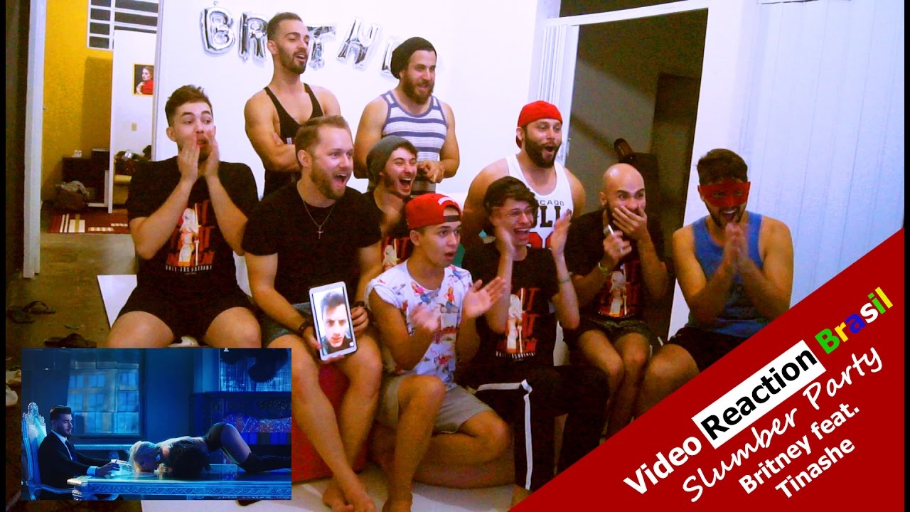Video Reaction (Brasil) - Slumber Party Britney Spears feat. Tinashe