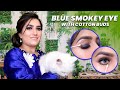 Smokey Eyes Makeup With Cotton Buds/Qtip | Smokey Eye, Muicin Affordable Brand Makeup Natasha waqas