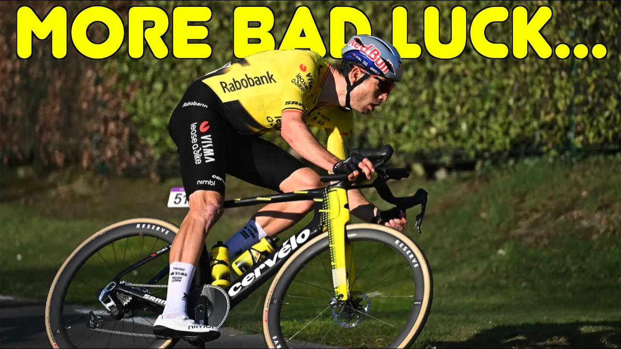 Wout van Aert Can't Catch a BREAK