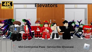 [4K] Elevators - Mid-Continential Plaza - Service Elev Showcase - Roblox Profile