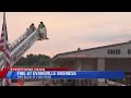 Crews called to fire on Lynch Road in Evansville