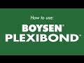 How to use: BOYSEN Plexibond