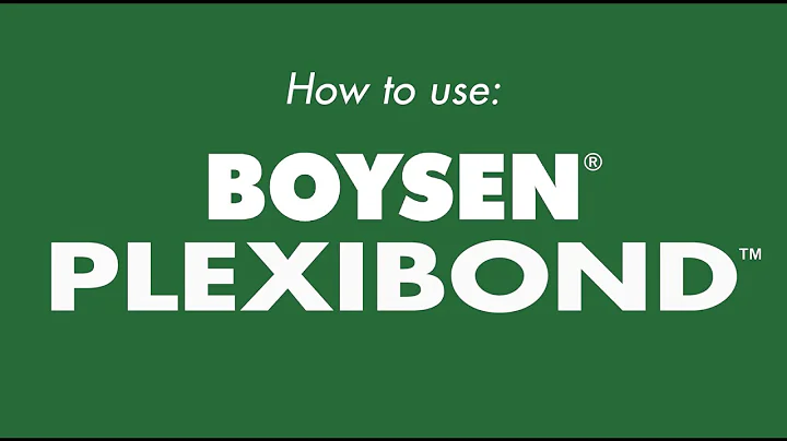 How to use: BOYSEN Plexibond