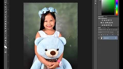 HOW TO REMOVE BACKGROUND IN PHOTOSHOP USING MAGIC WAND TOOL