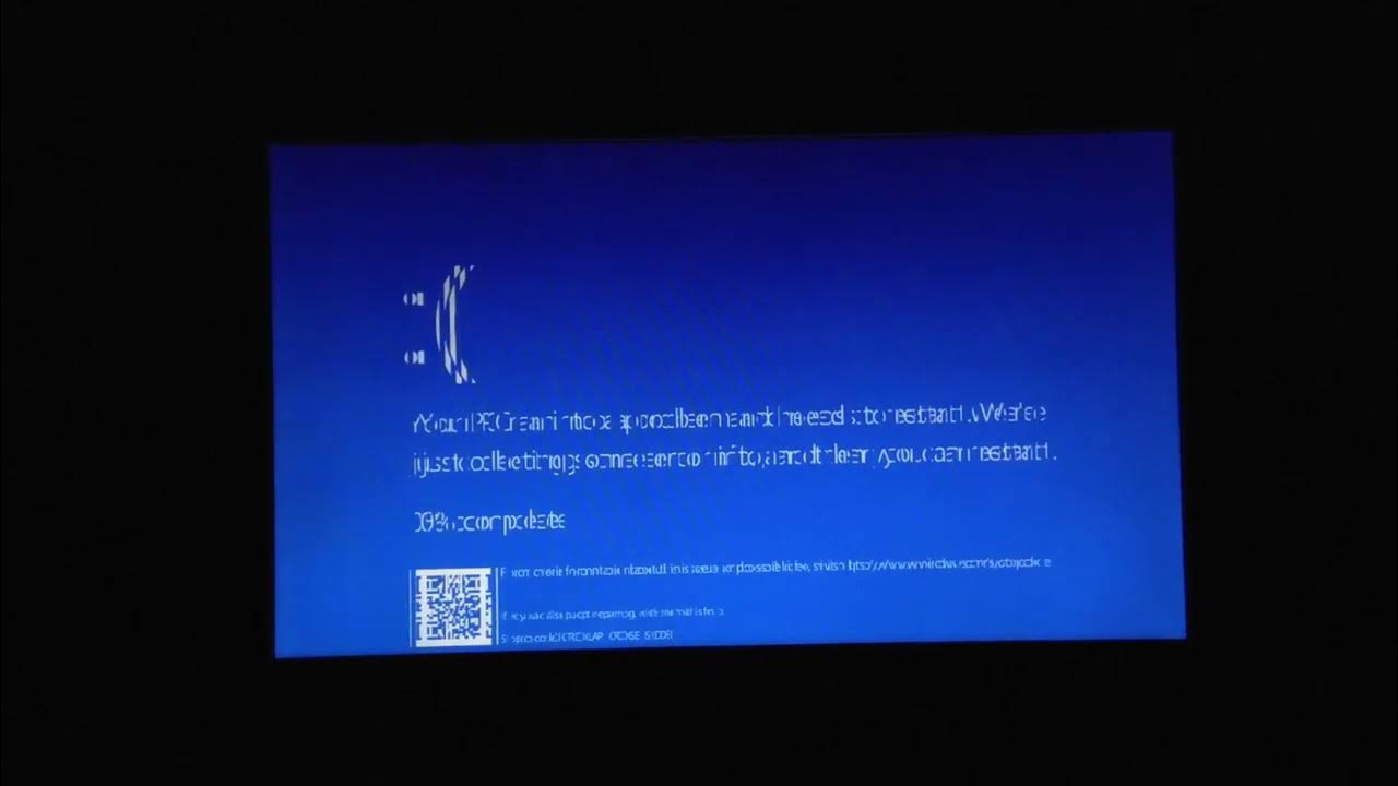 windows xp tour has bsod