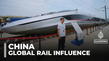 China’s high-speed trains expand global influence with rail technology