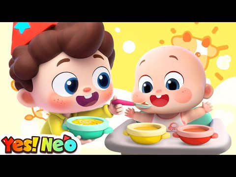 Neo Takes Care of Baby👶🍼 | Where is Baby? | Nursery Rhymes & Kids Songs | Starhat Neo | Yes! Neo