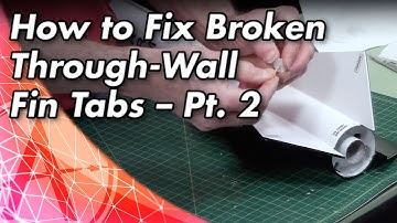 Fixing Broken Fins on a High Power Model Rocket - Part 2 of 2