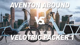 The Showdown: Aventon Abound vs Velotric Packer 1 - Which Cargo Bike Reigns Supreme?