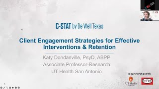 BH ECHO | November 17 | Client Engagement Strategies for Effective Interventions & Retention by Be Well Texas 23 views 4 months ago 1 hour