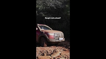 GWM P-Series LTD with all-terrain cooper tires.