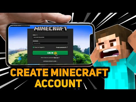 HOW TO CREATE MINECRAFT ACCOUNT ON ANDROID HINDI? HOW TO SIGN IN MINECRAFT ACCOUNT ON ANDROID 2022