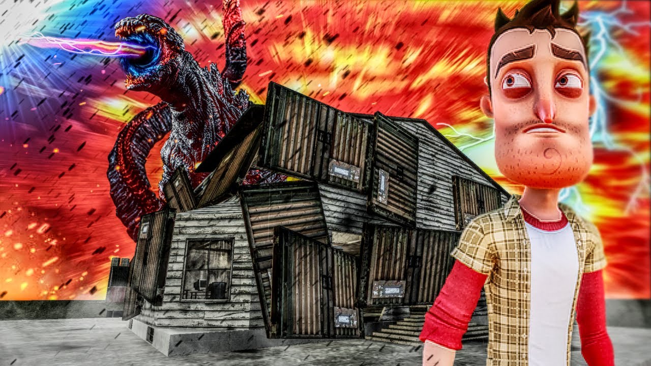 A Giant Godzilla Attacked My Brand New House In Gmod Garry S Mod Multiplayer Gameplay Roleplay - kindly keyin roblox build and protect