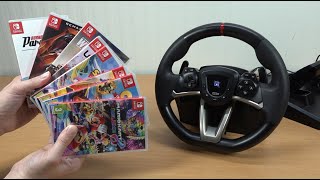Hori RWP - Racing Wheel Pro Deluxe Unboxing - Nintendo Switch