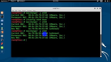 How to Change Spoof your Mac Address using Macchanger on Kali Linux