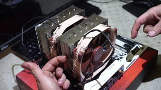How to remove a Noctua NH-D15 CPU Cooler