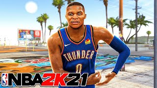 99 PRIME RUSSELL WESTBROOK BUILD is OVERPOWERED in NBA 2K21