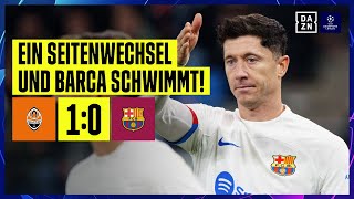 Thumbnail for Donezk macht die Gruppe nochmal scharf: Schachtar Donezk - Barcelona | UEFA Champions League | DAZN