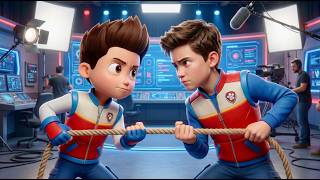 PAW Patrol Tug of War! 😱 Who Wins — Cartoon vs Real Life?