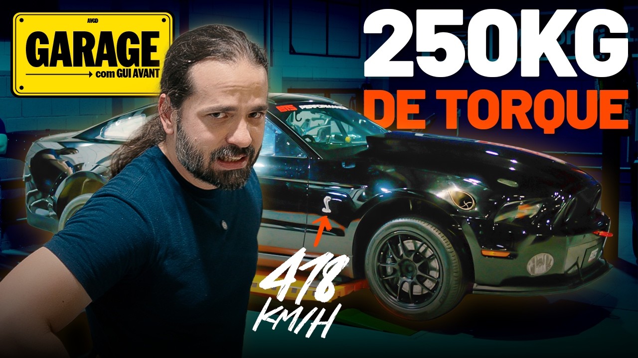 418 KM POR HORA e 250KG DE TORQUE! GARAGE com BATISTINHA