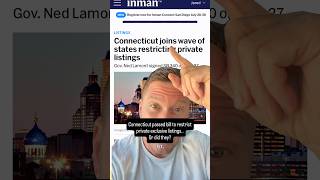Connecticut signs a bill to restrict private listings beginning October 1.