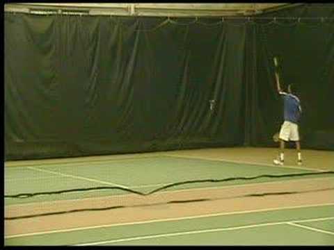 Morgan Abrams-Nicholas Serve and Volley tennis game vs. Bill