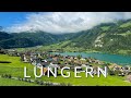 Lungern, Switzerland - A magnificent village next to the emerald green Lungernsee