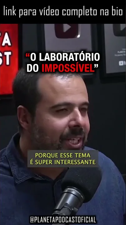 imagem do vídeo “PQ AS PESSOAS ACREDITAM NO EXTRAORDINÁRIO?” - Leo Martins e Camila Chagas | PlanetaPodcast #shorts