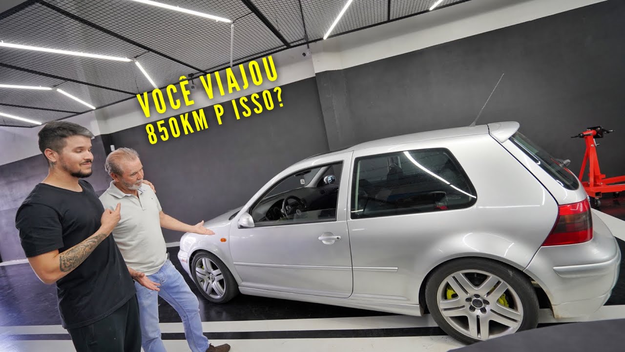 A MELHOR REAÇÃO DE TODAS DO MEU PAI VENDO MEU CARRO NOVO * Golf GTI sapão *