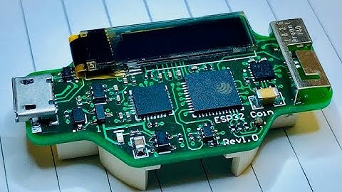 ESP32 Pico D4 CoinCell Board
