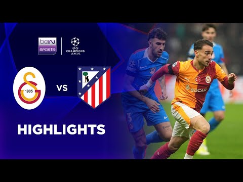 dora88 x gobertoto - Galatasaray 1-1 Atlético Madrid | Champions League 25/26 Match Highlights