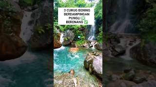 Bukan Satu Bukan Dua Tapi Tiga Curug Sekaligus  shorts curug waterfall