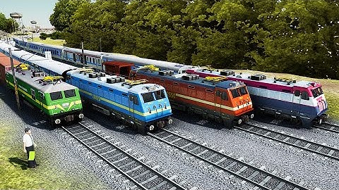 Offroad Mega ramp Train Stunt - Level 2