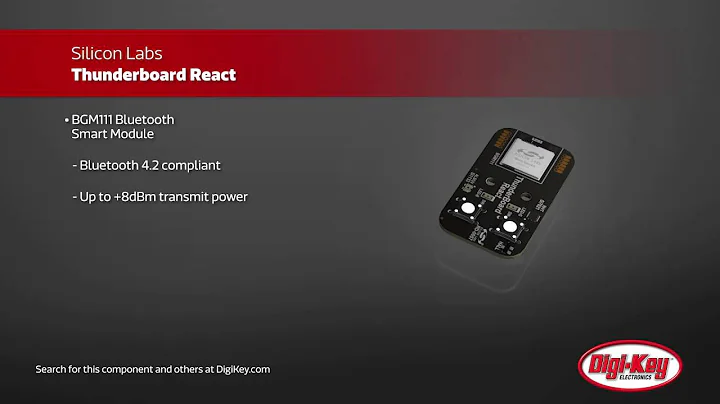 Silicon Labs Thunderboard React | Digi-Key Daily