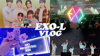 EXO 12 Year Anniversary Fanmeeting 🩵 ONE 🩵 VLOG