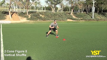 2 Cone Figure 8 Vertical Shuffle