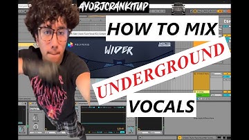 Mixing Raw Underground Vocals in Ableton Live 12 in UNDER 5 MINS (Ft. Killcrawdad)