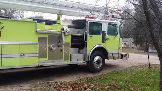 New 4WD fire engine project and Detroit cold start! Former Syracuse NY truck, 1974 Pierce