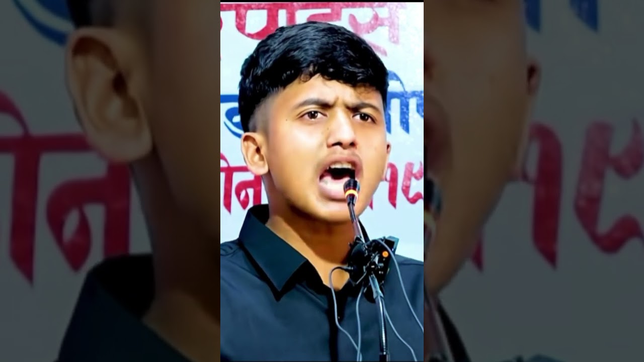 Gen-Z Prabesh Dahal Best Speech On Reporters Club.