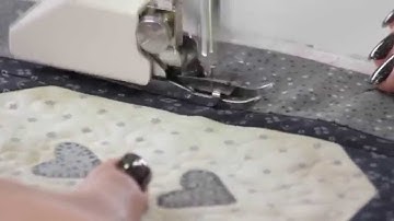 How to Straightline Quilt by Lisa Bongean of Primitive Gatherings