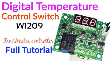 W1209 Digital Temperature Controller Module for Various Applications