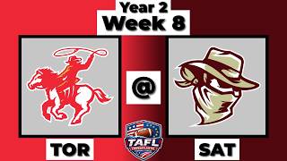 TAFL Y2 Week 8 (Toronto @ San Antonio)