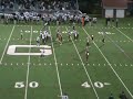 Averett scores on a trick play against Guilford in a Division III football game