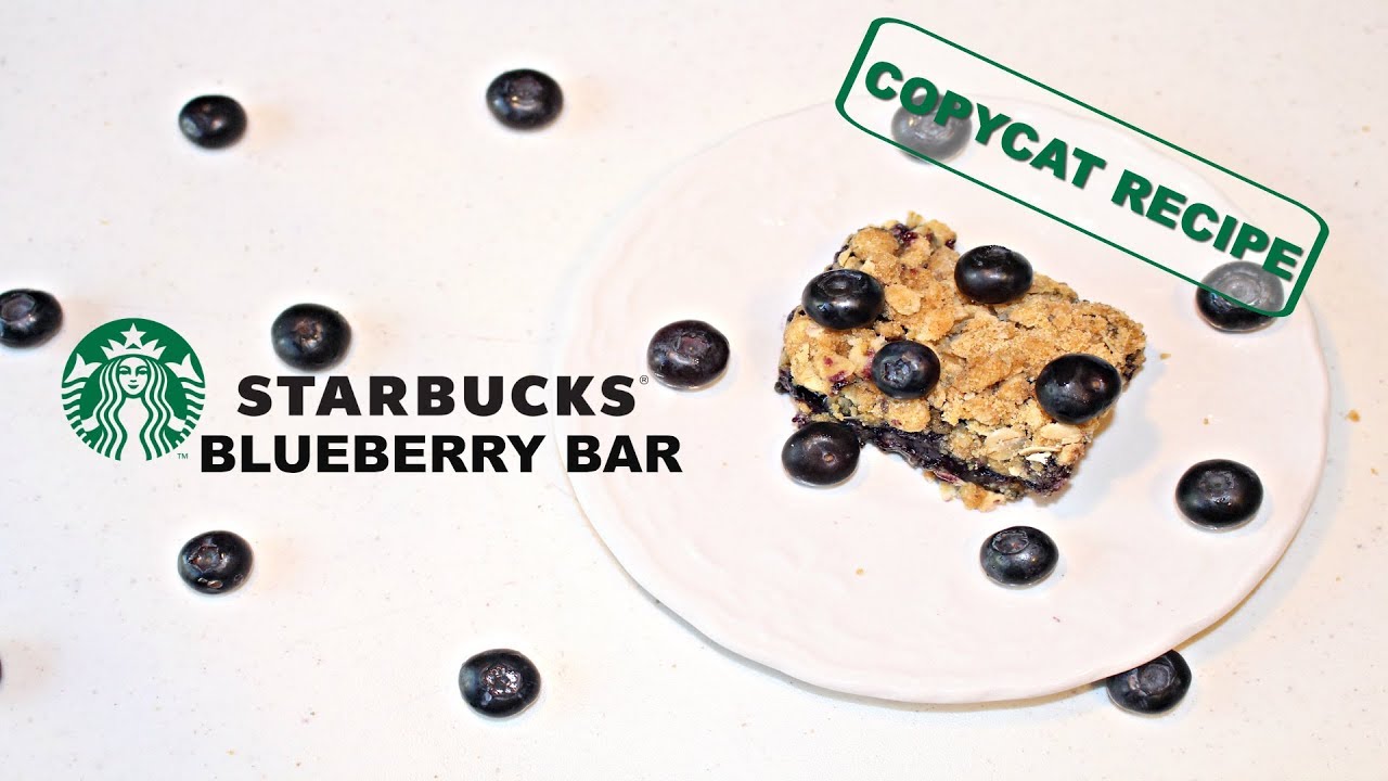 STARBUCKS DUPE BLUEBERRY BARS CHEAP AND EASY RECIPES YouTube