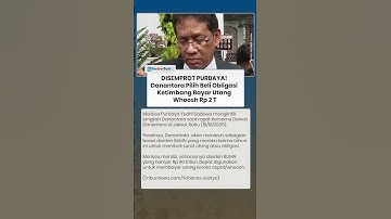 DISEMPROT PURBAYA! Danantara Pilih Beli Obligasi Ketimbang Bayar Utang Whoosh Rp 2 T