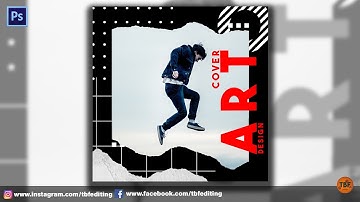 Photoshop Tutorials - Torn Paper Art cover design Photoshop | Cover design | TBF