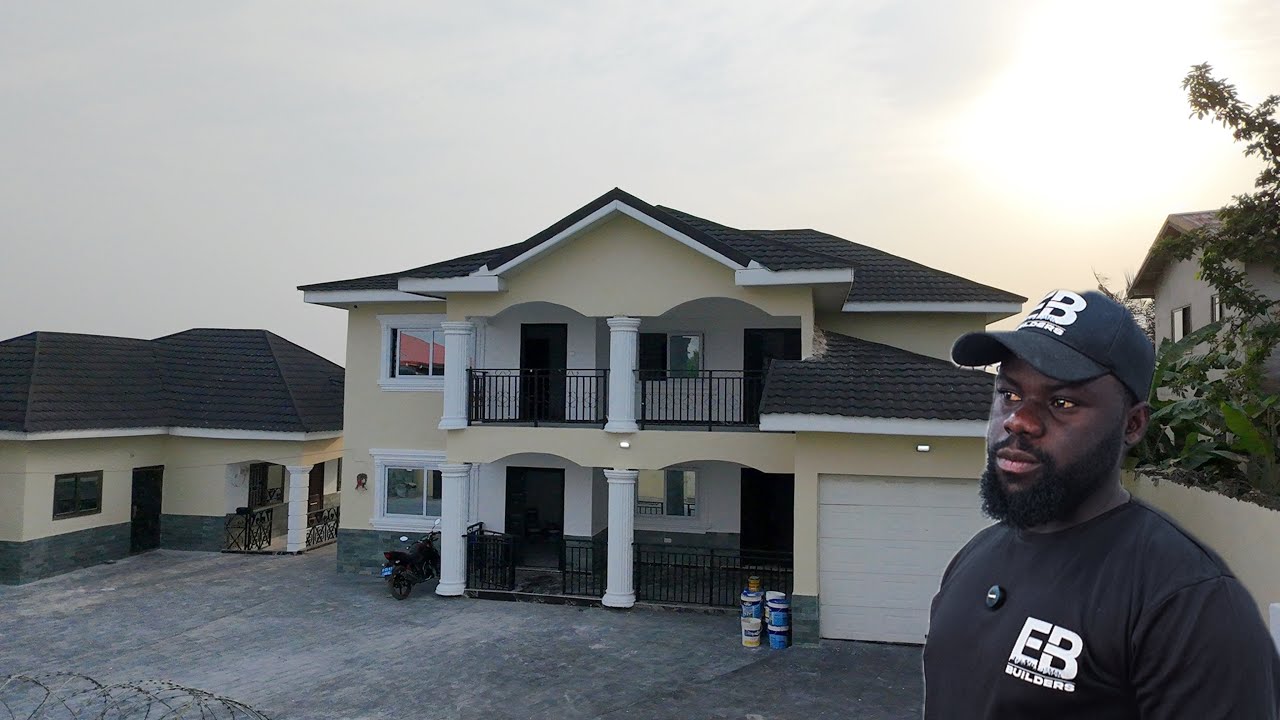 Идеальная картина — никаких лишних затрат || Строительство в Гане 🇬🇭