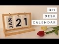 DIY - Desk Calendar