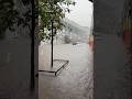 Streets turned into rivers as rain floods New York City #shorts