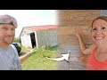 we turned the condemned garage into THIS…